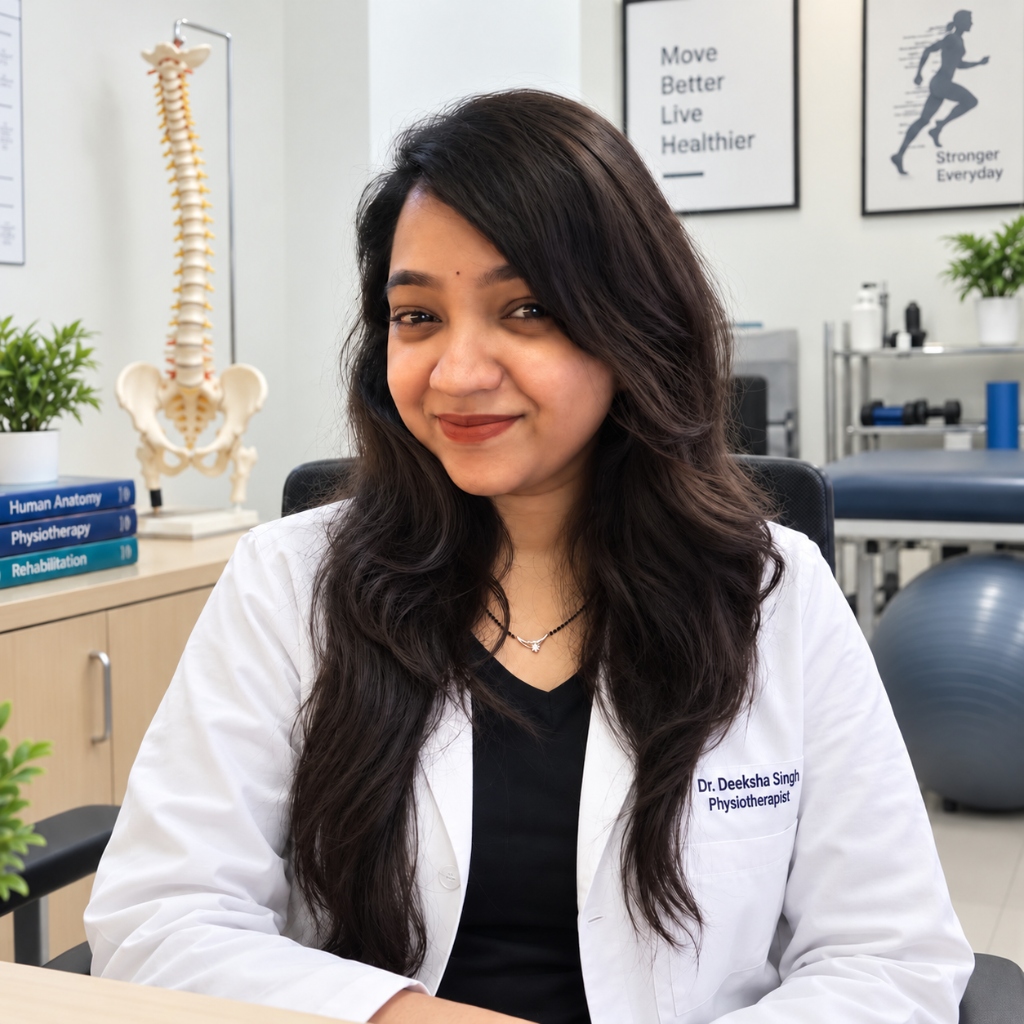 Portrait of Dr. Deeksha Singh - Director and Senior Physiotherapist